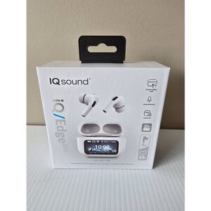 IQ Sound IQ Edge Pro Earbuds New